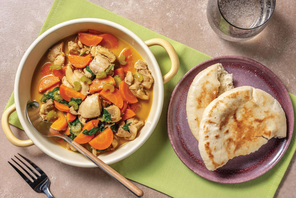 Double One-Pot Indian Coconut Chicken & Veggie Curry