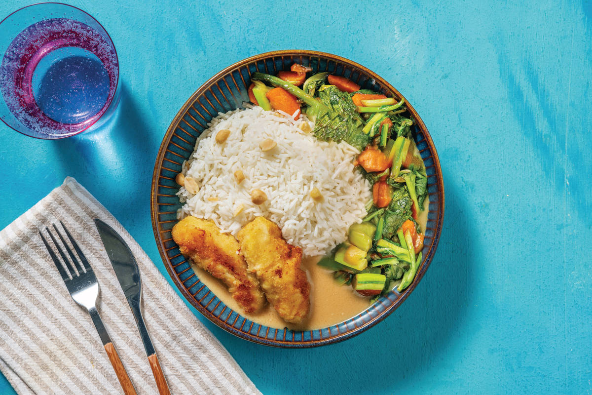 Plant-Based Chick'n & Katsu Curry Sauce