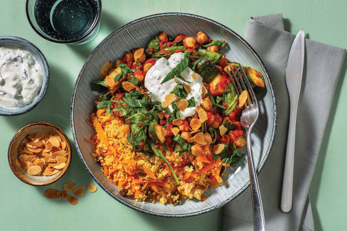 Middle Eastern Chickpea & Tomato Stew