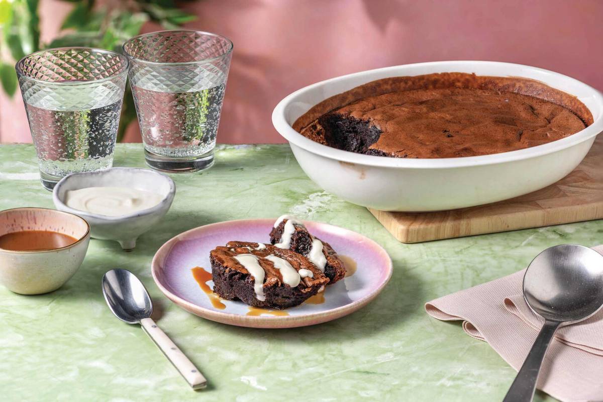 Classic Chocolate Self-Saucing Pudding