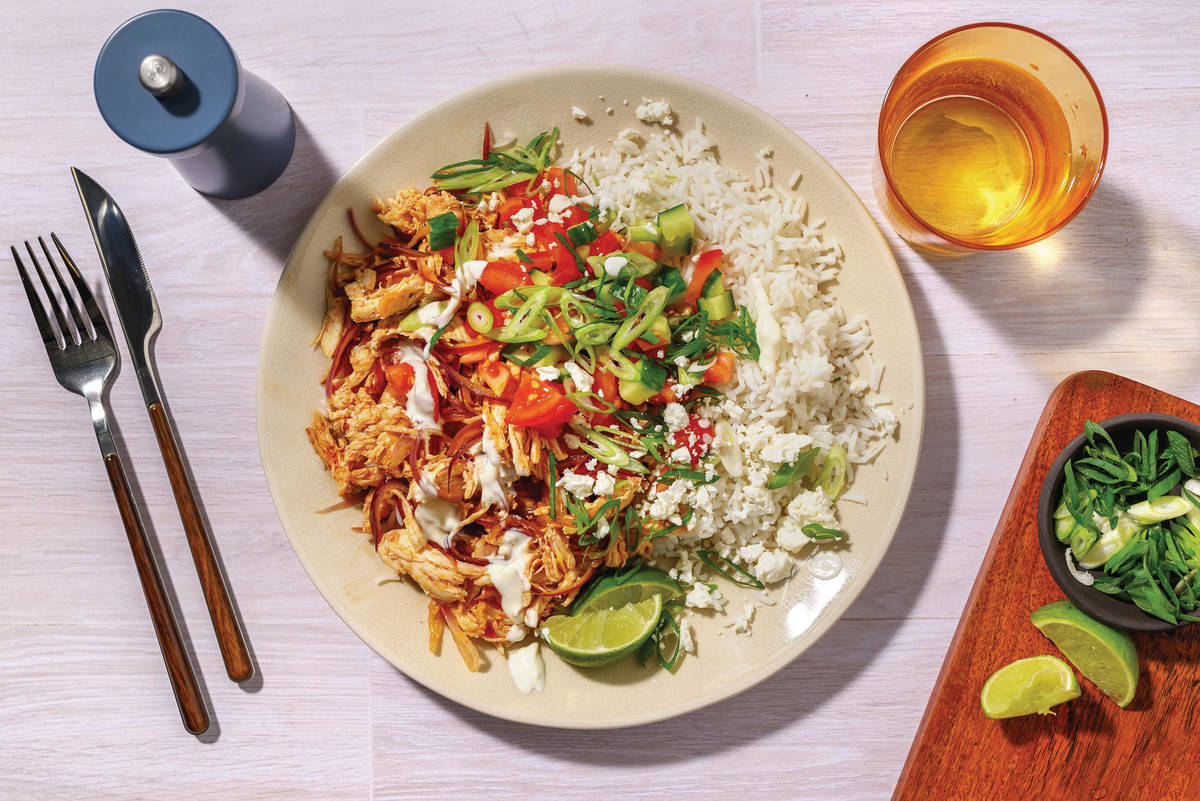 HelloHero: Peri-Peri Double Pulled Chicken & Rice