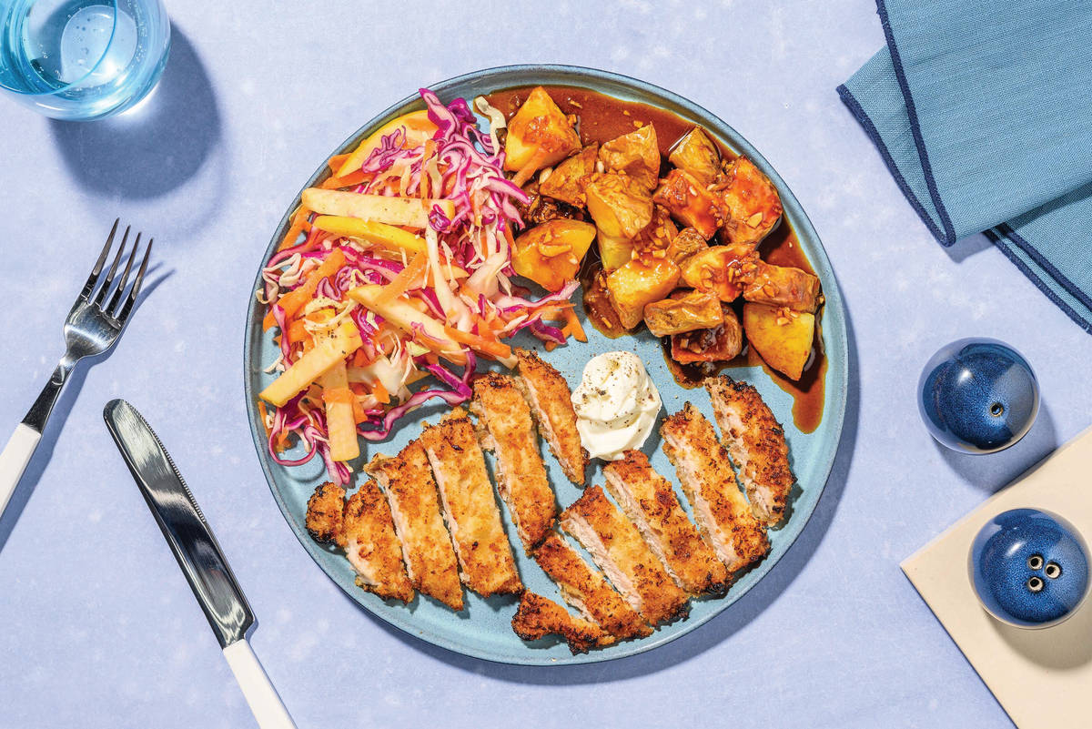 Southeast Asian Chicken Schnitzel