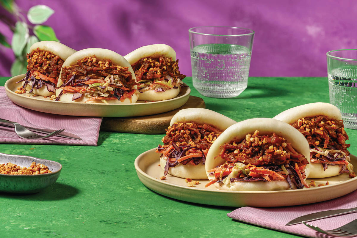 Hoisin Pulled Pork Bao Buns