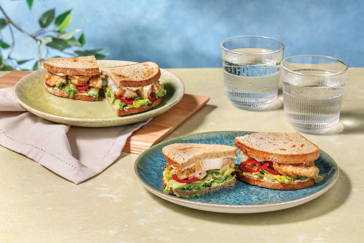 x Hot Honey Chicken Sandwich