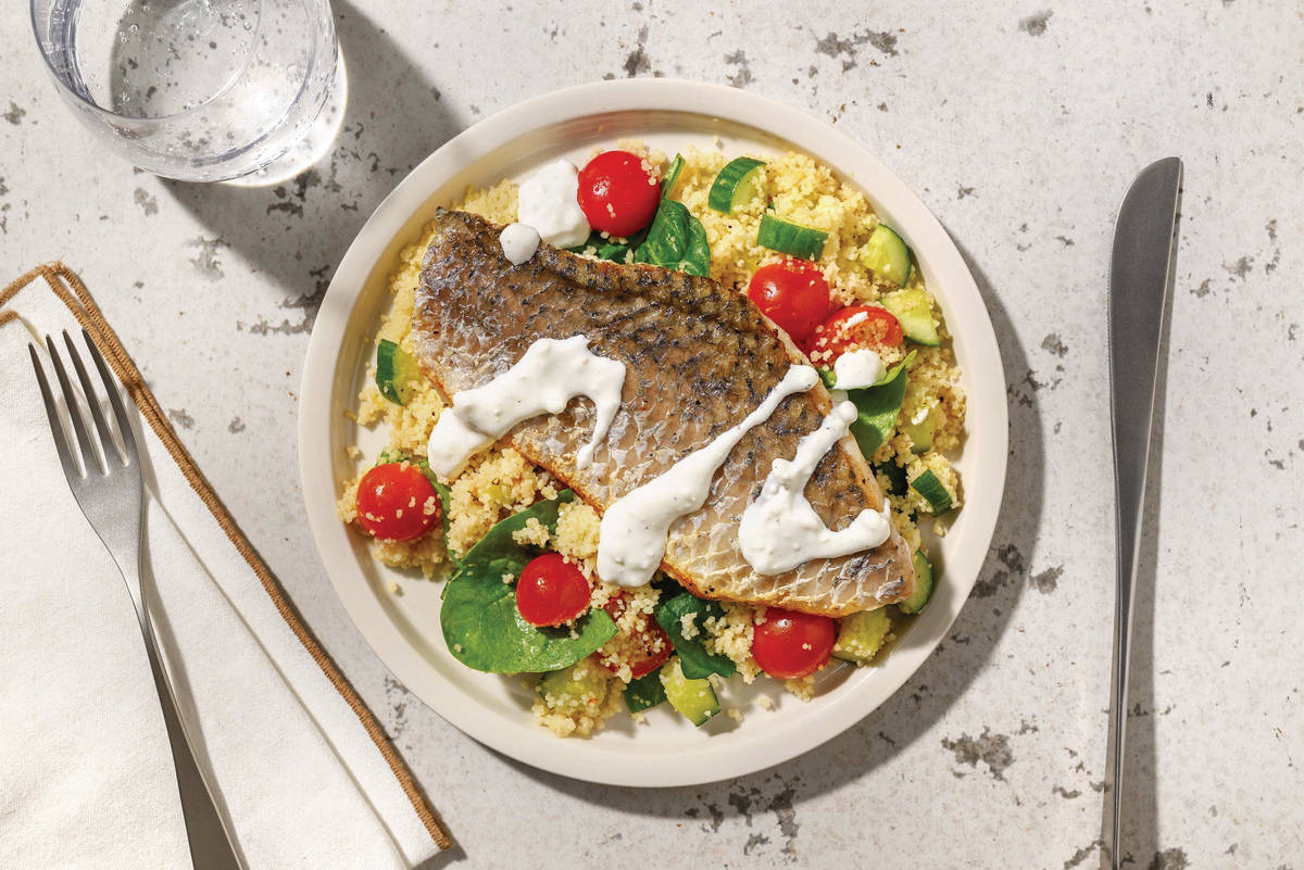 Easy Chicken & Zesty Veggie Couscous