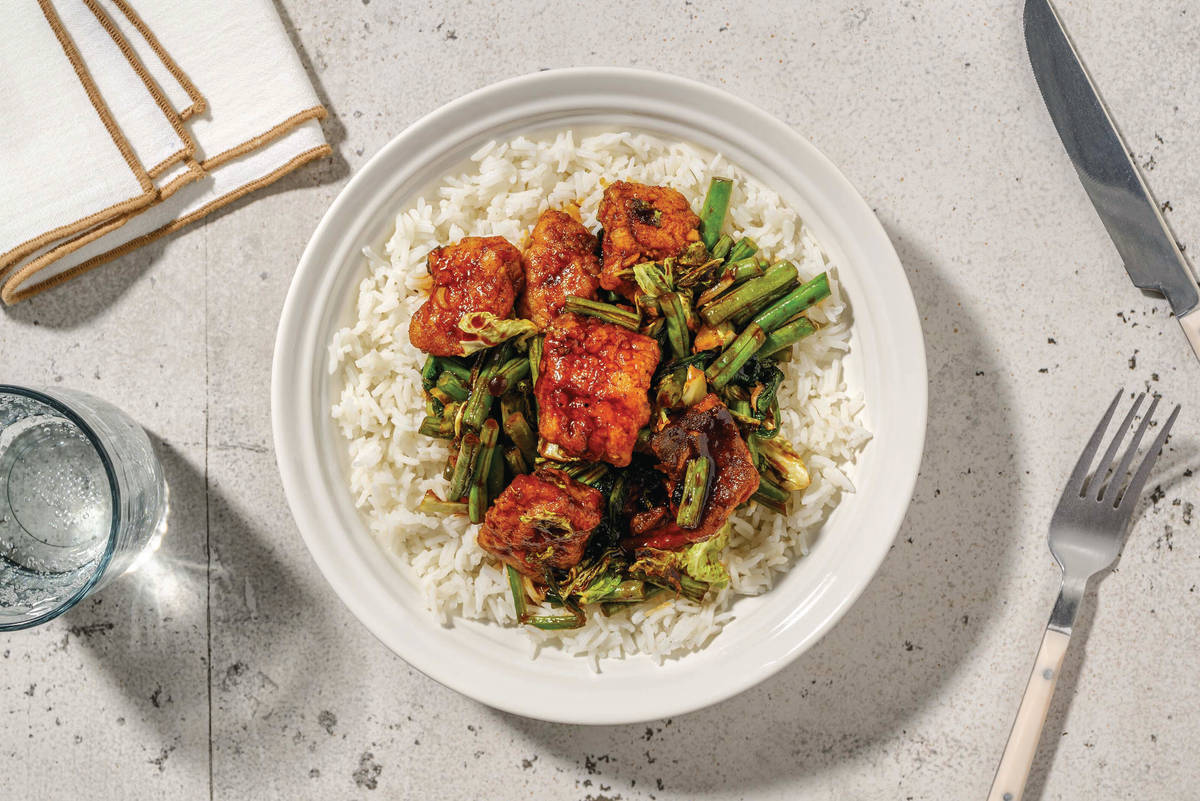 Tamarind Chicken Rice Bowl