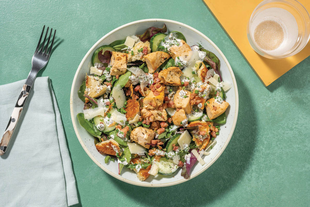 Chicken & Bacon Caesar Salad
