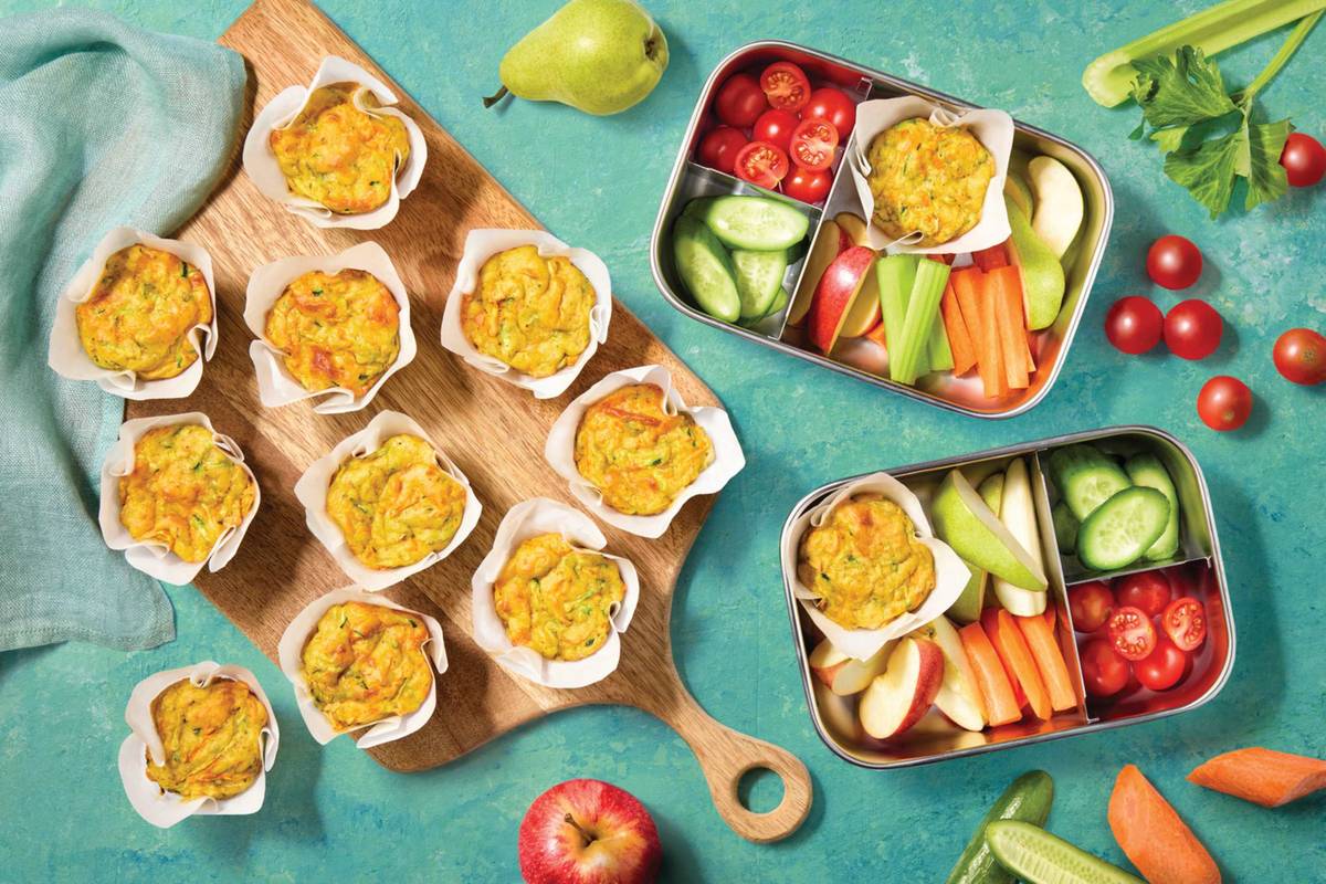 Hidden Veggie Savoury Muffins