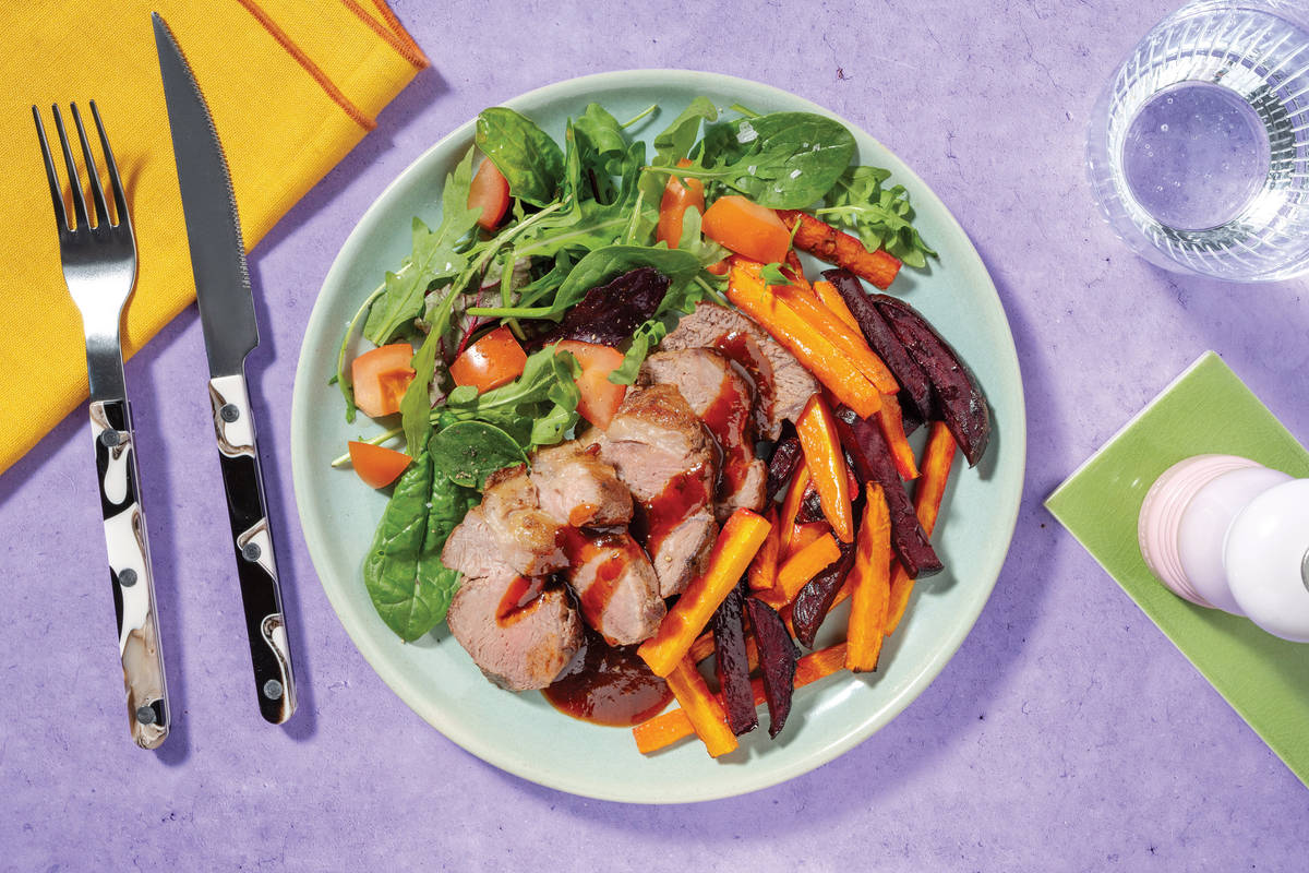 HelloHero: Double Sticky Glazed Lamb Rump