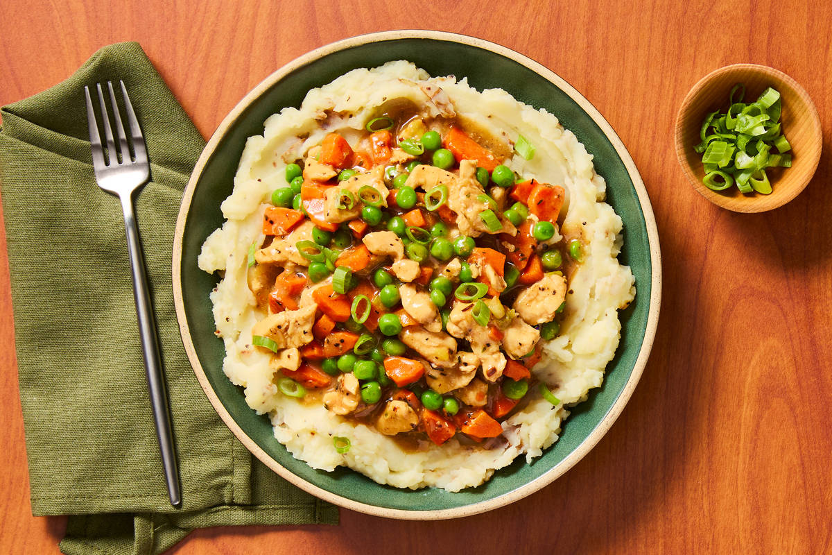 Homestyle Crustless Chicken Pot Pie
