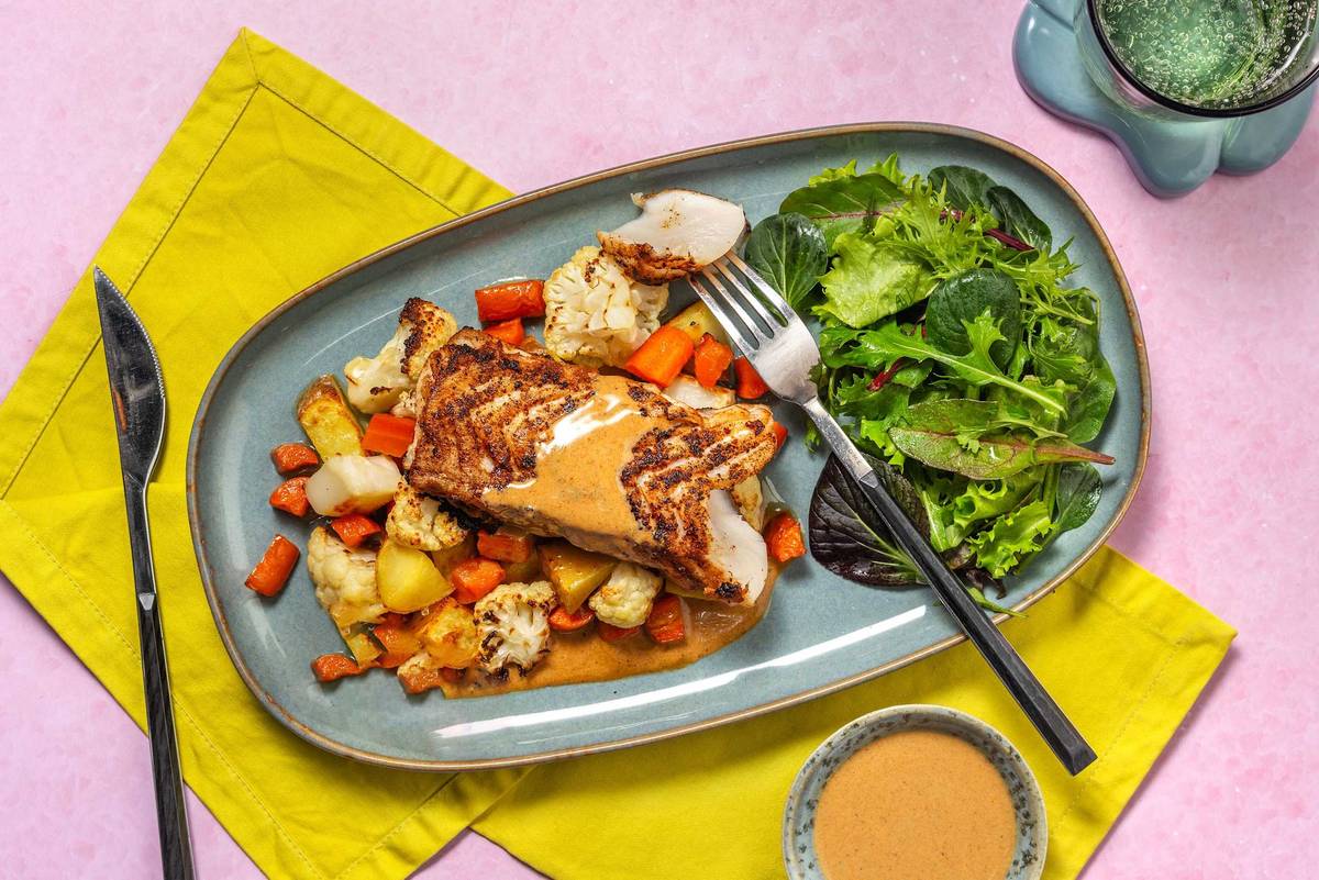 Mumbai White Fish & Bengali Sauce