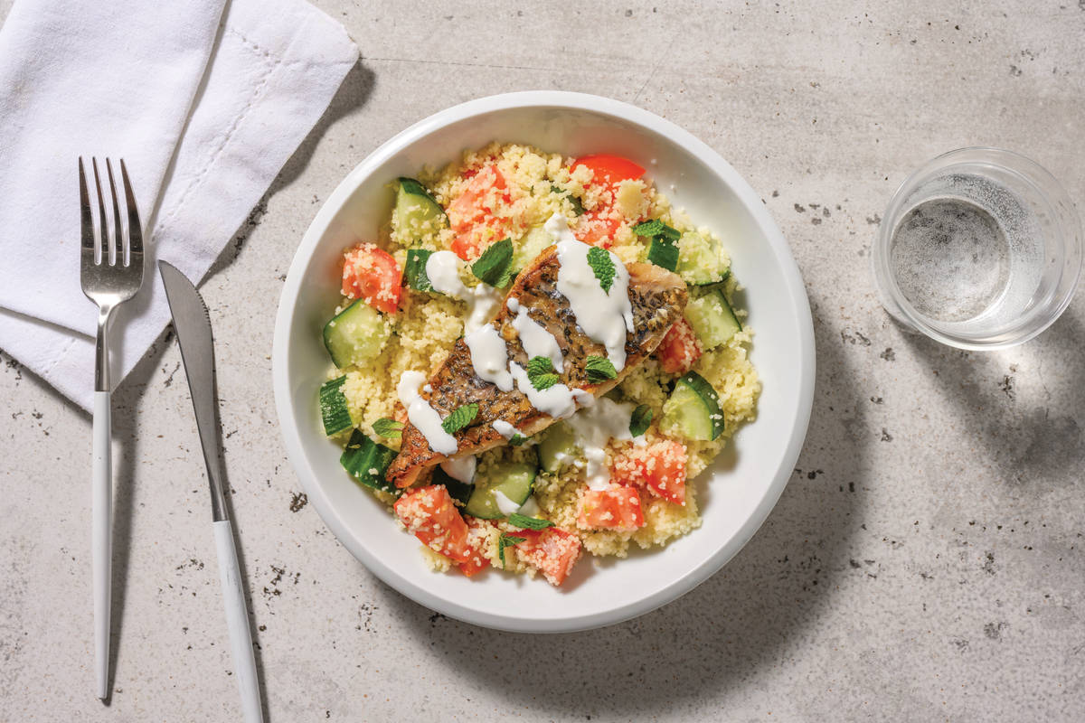 Chicken & Zesty Veggie Couscous