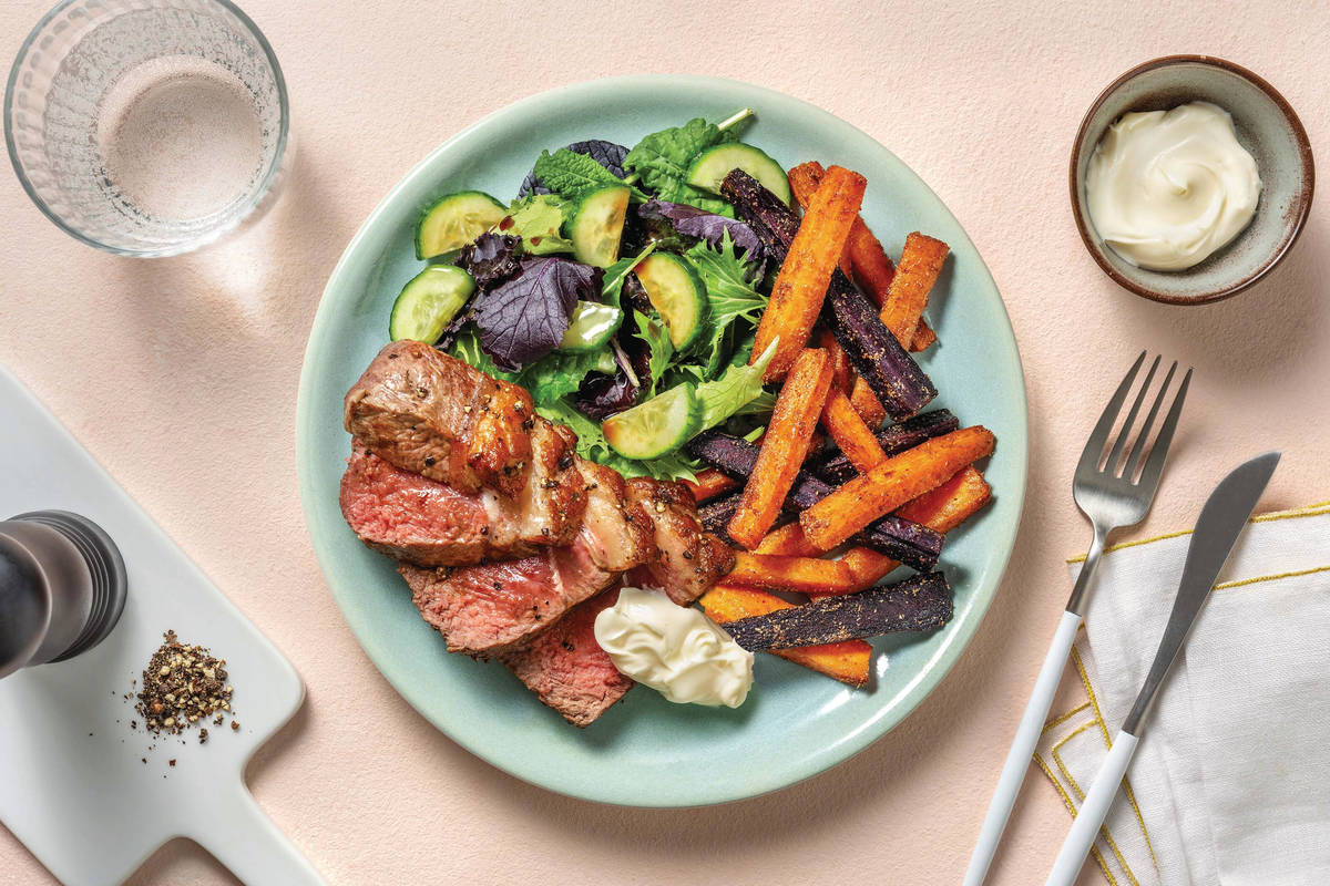 HelloHero: Peppercorn Lamb Rump
