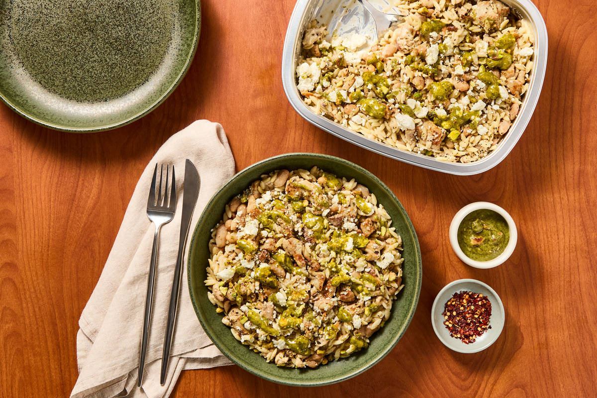 Creamy Chicken Orzo