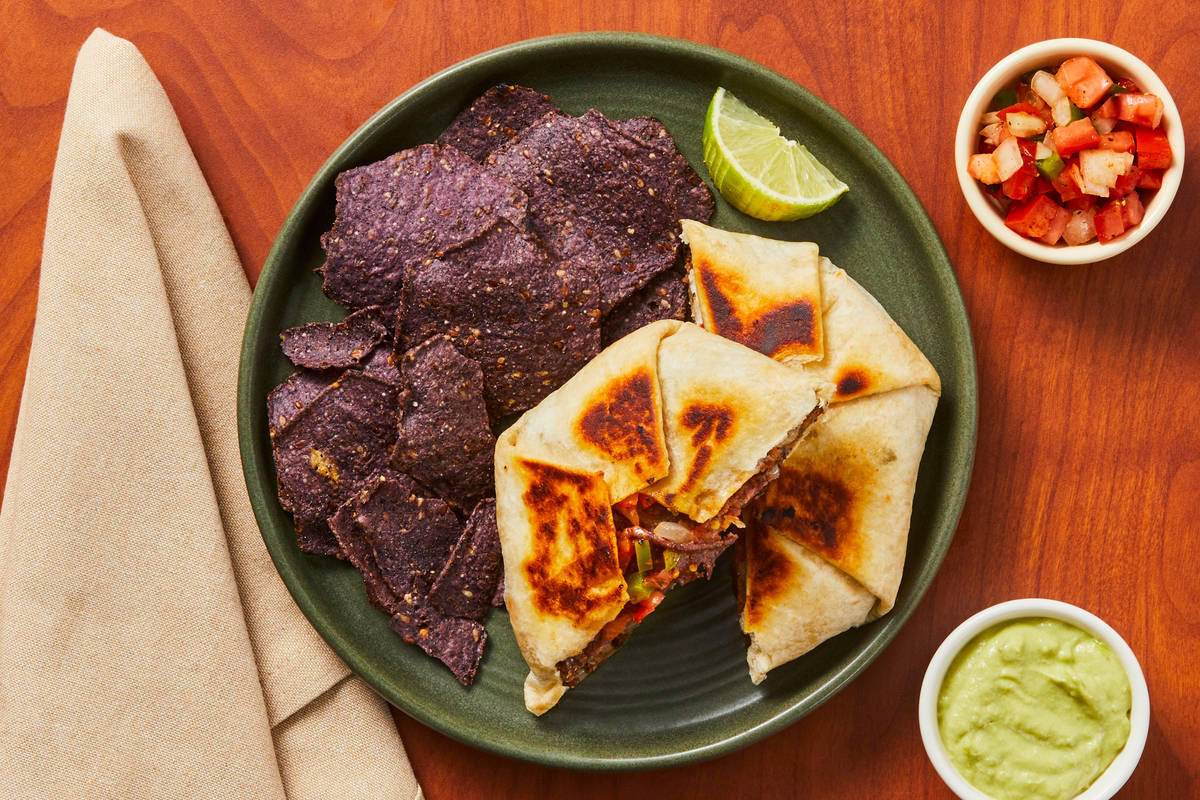 Black Bean Burger Beef Crunchy Wraps 