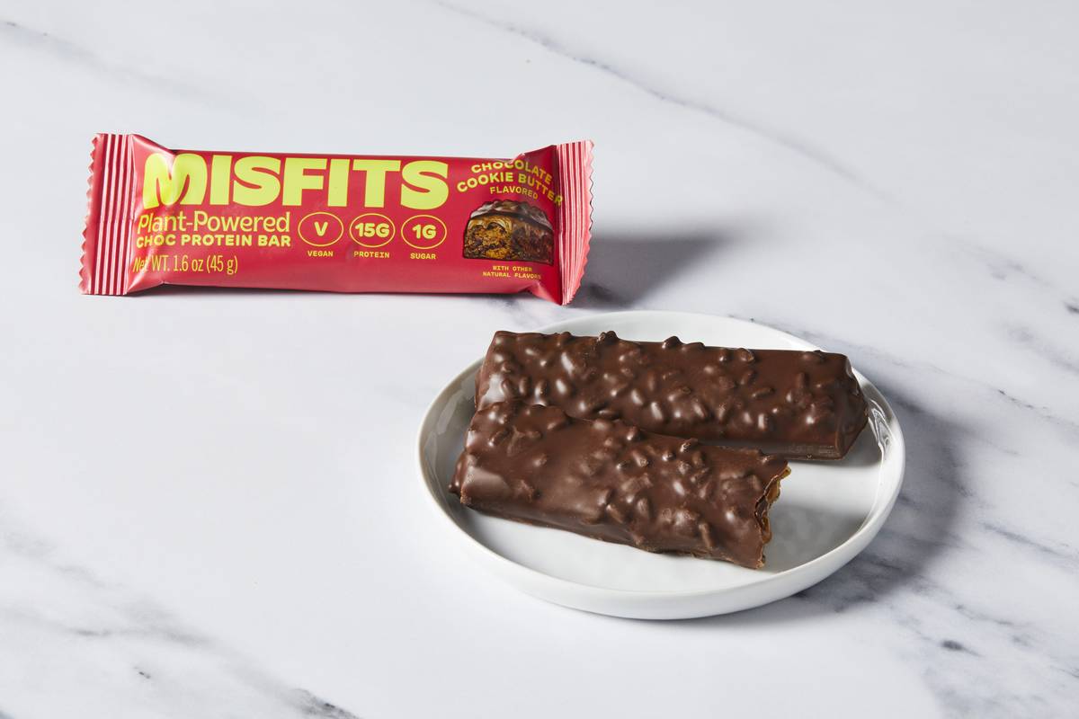 Misfits Caramel Protein Bars