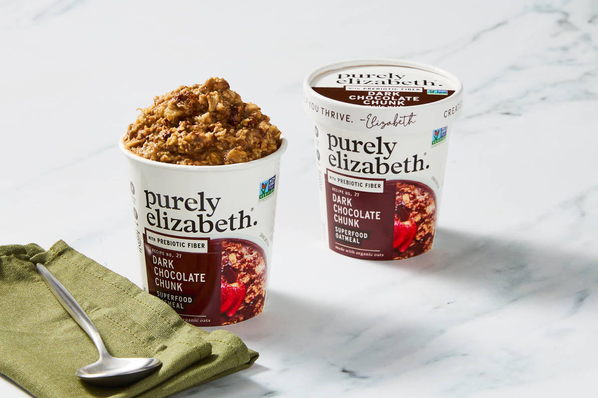 Dark Chocolate Chunk Oatmeal Cup
