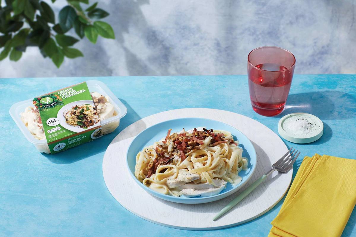 Creamy Chicken Carbonara