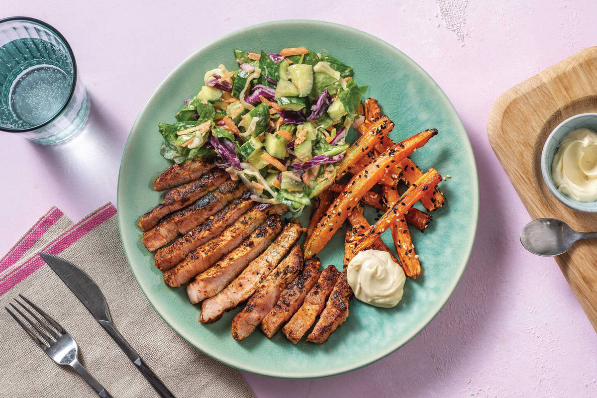 HelloHero: Smokey Pork & Creamy Slaw