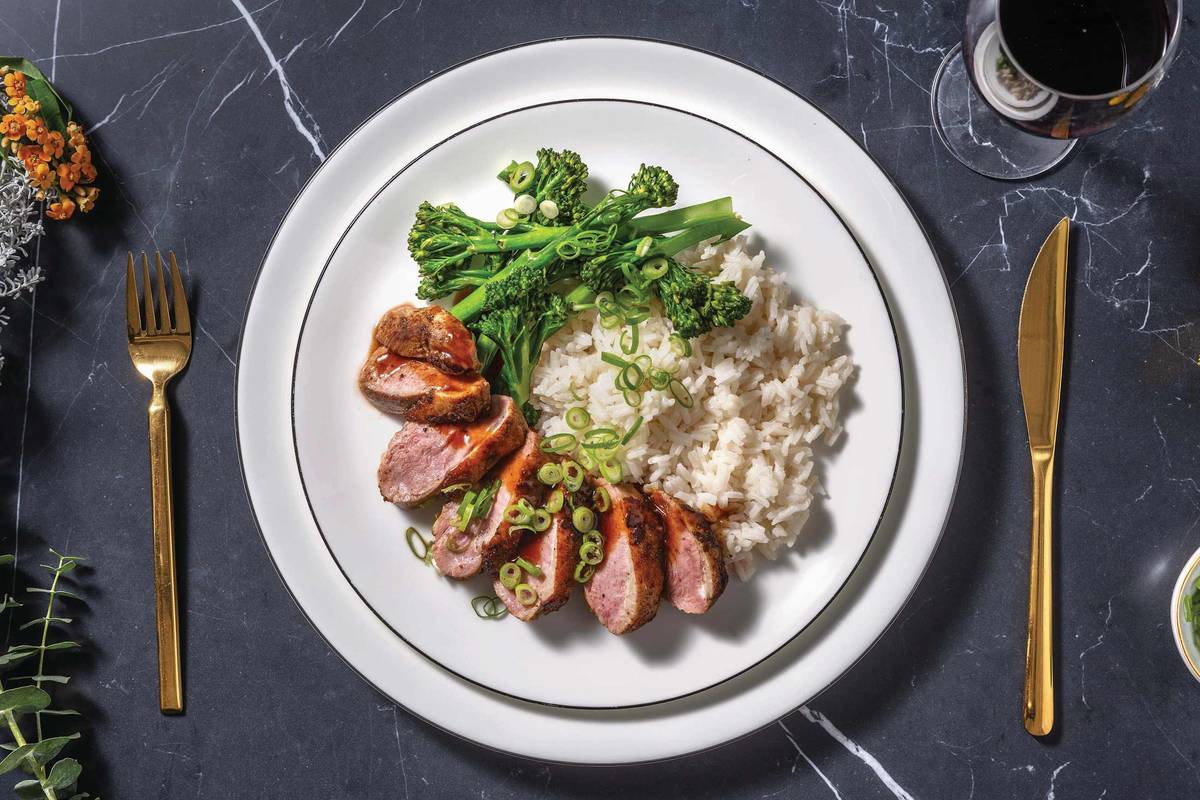 Premium Asian-Spiced Duck Breast