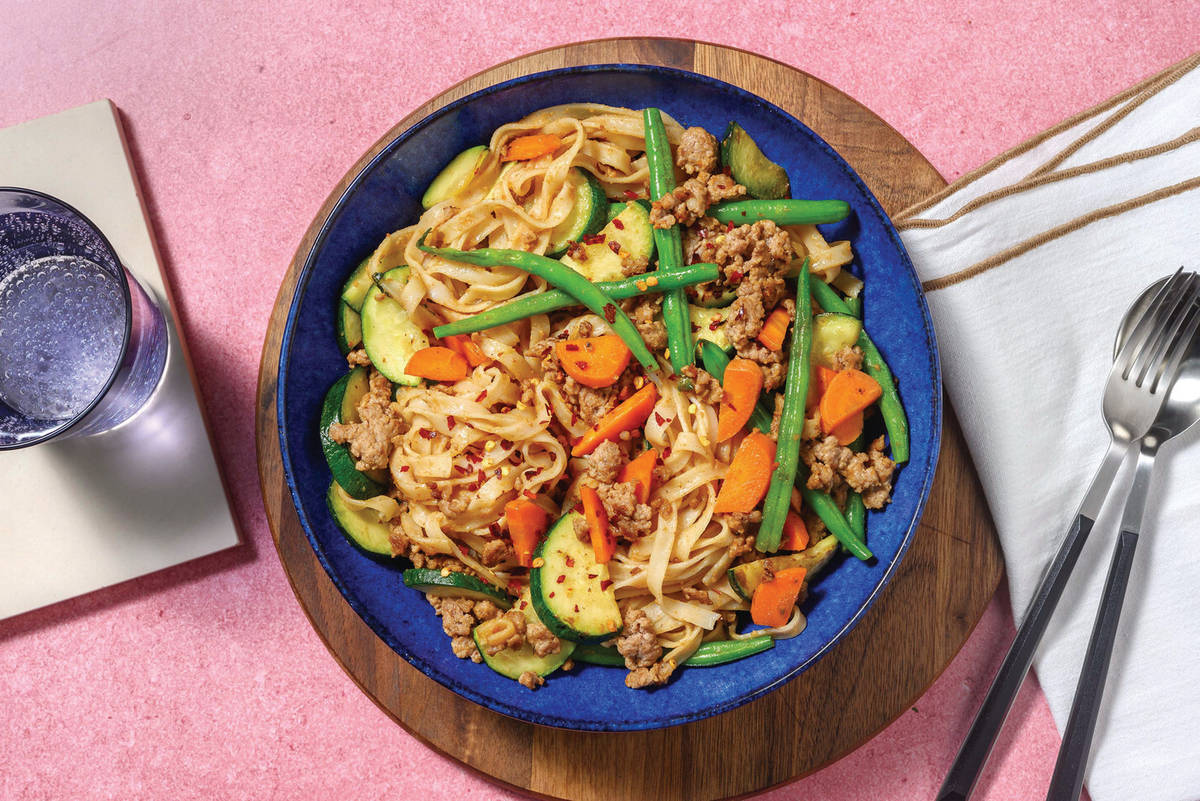 Peanut Pork & Konjac Noodles