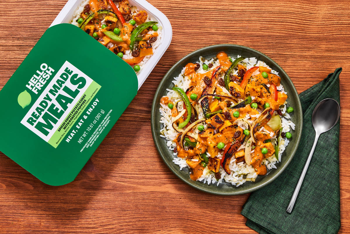 Spiced Sweet Potato Curry with Roasted Peppers Recipe HelloFresh