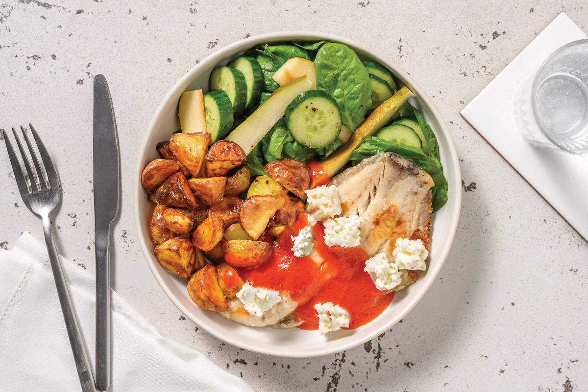 Double Italian Baked Barramundi