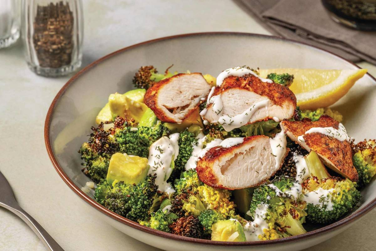 Smokey Chicken & Super Green Salad