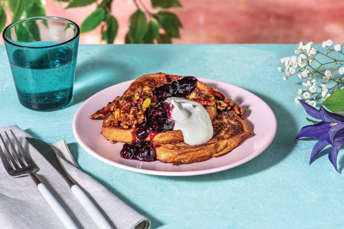 Spiced Sugar Brioche French Toast