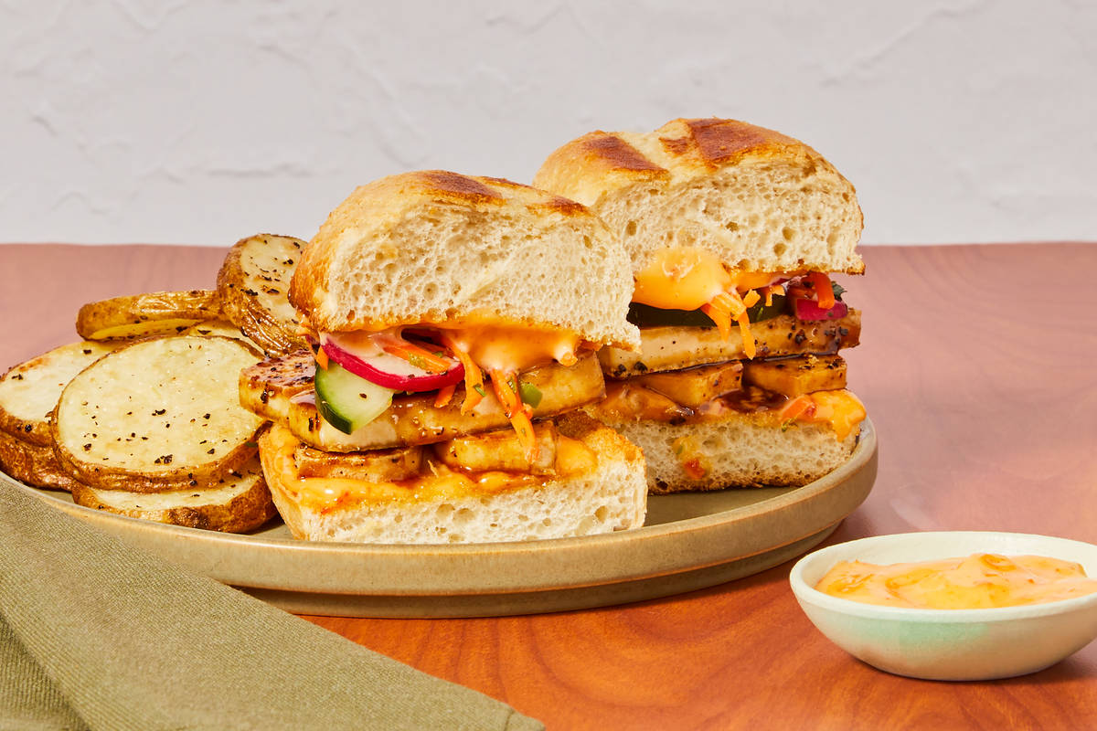 Vegetarian Tofu Banh Mi