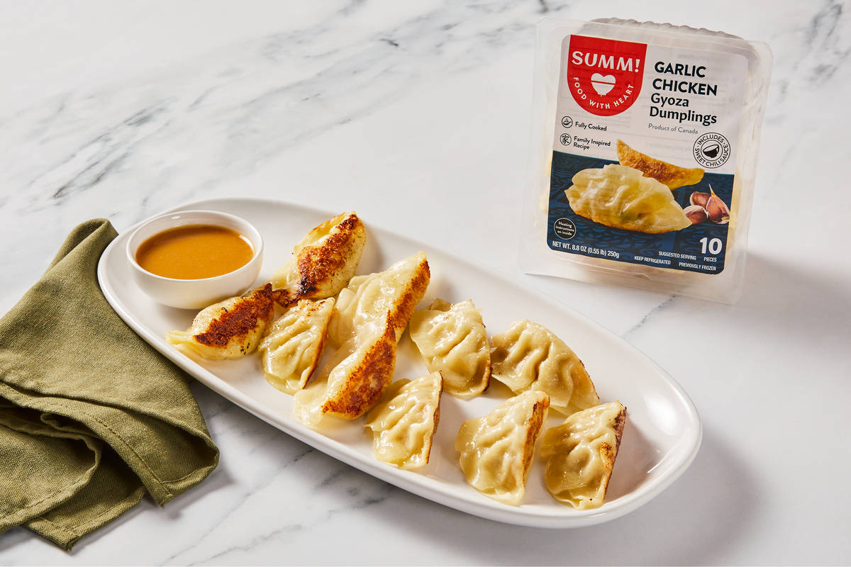 Garlic Chicken Gyoza
