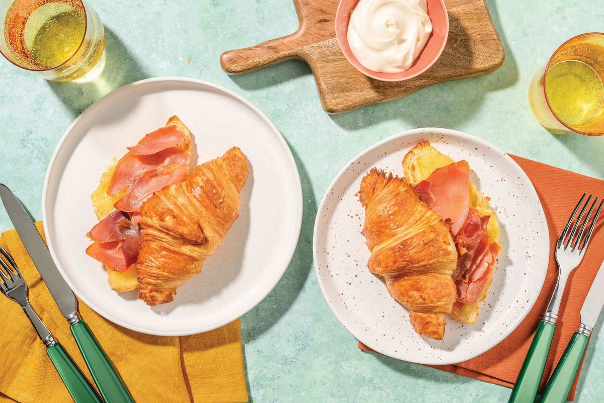 Classic Ham & Cheese Croissant