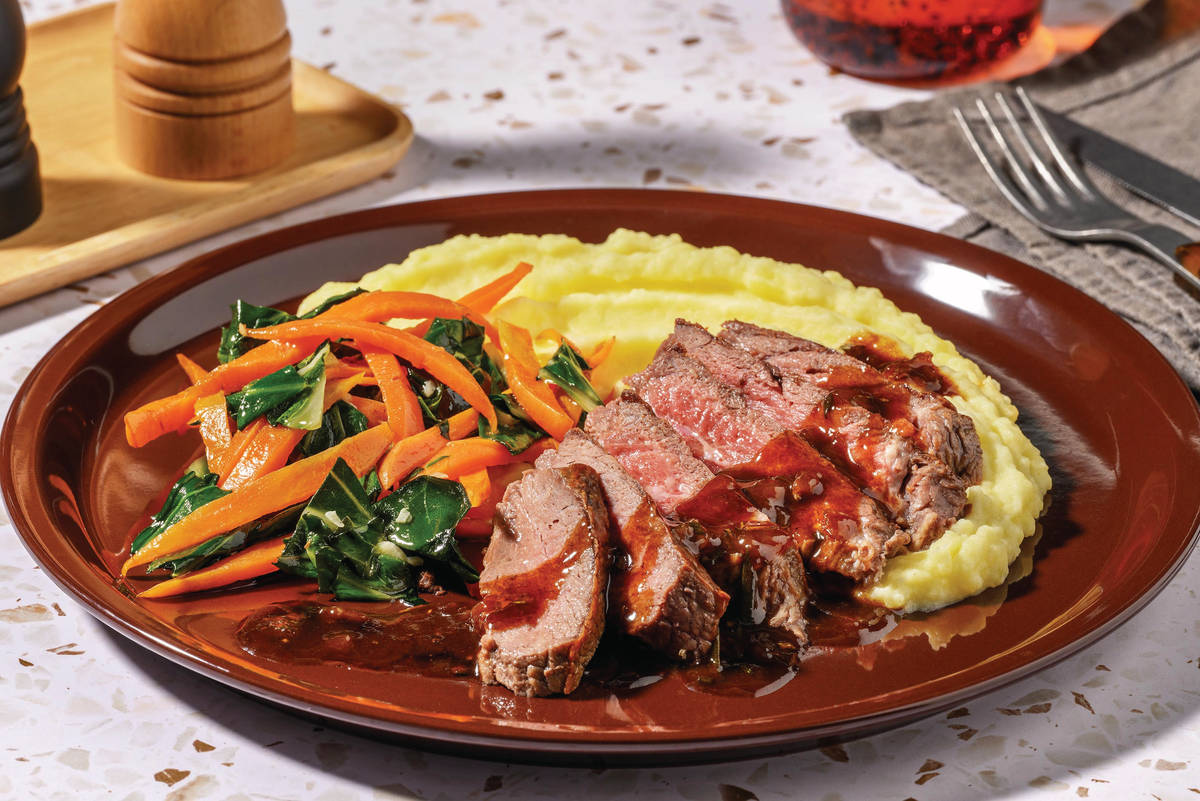 HelloHero: Balsamic Herb Beef Rump Recipe HelloFresh