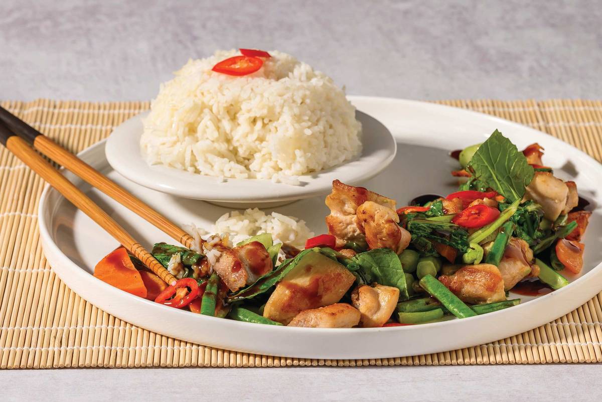 Plum & Oyster Sauce Chicken Stir-Fry
