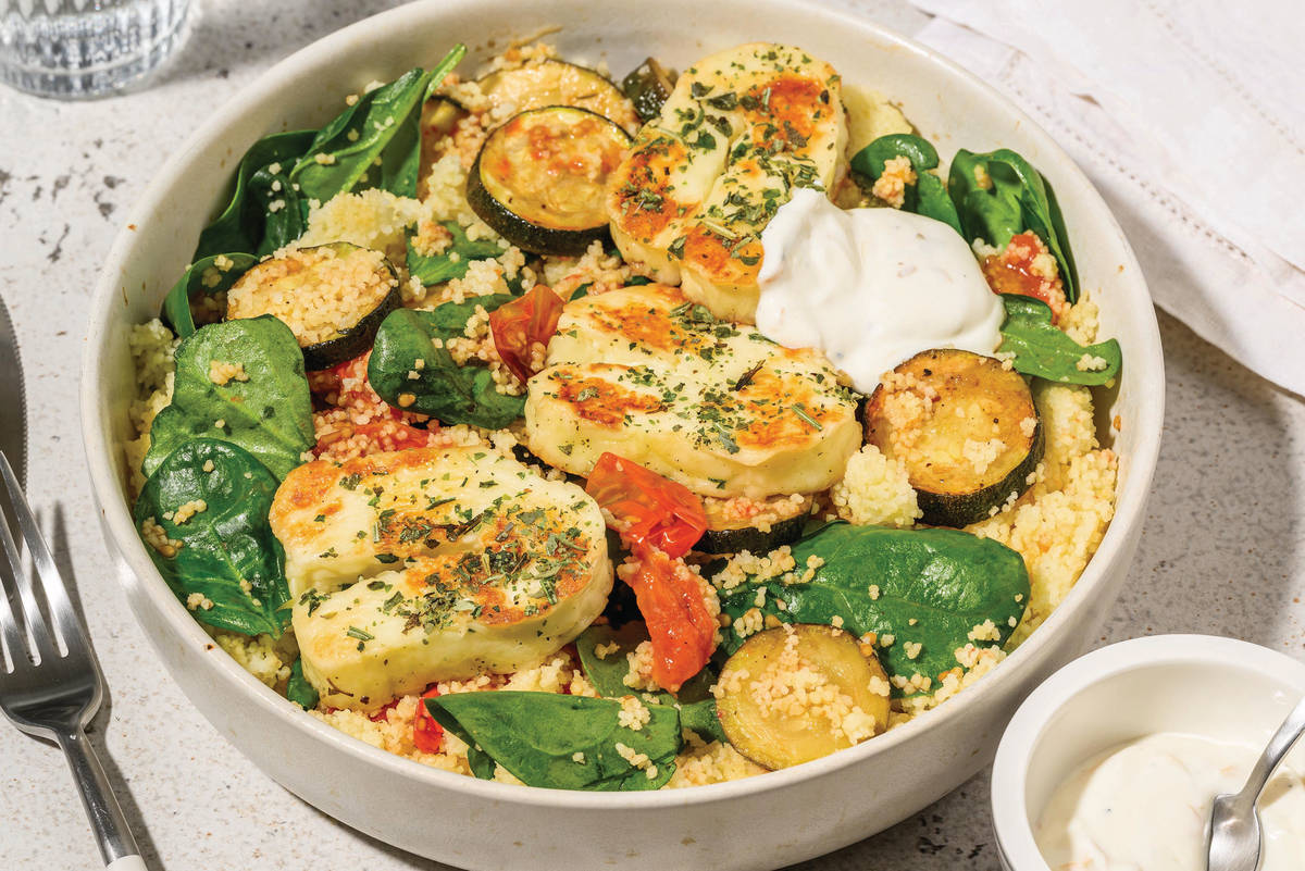 Honey-Glazed Haloumi