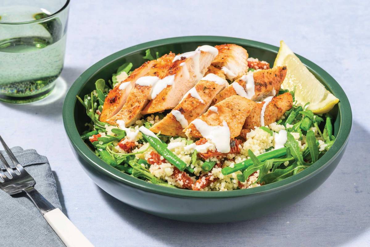 Double Peri-Peri Chicken & Lemony Couscous