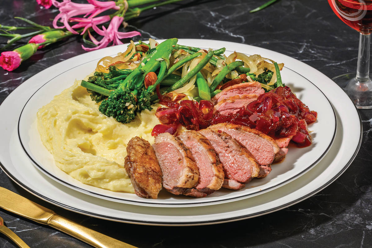Roast Duck & Truffle-Parmesan Mash