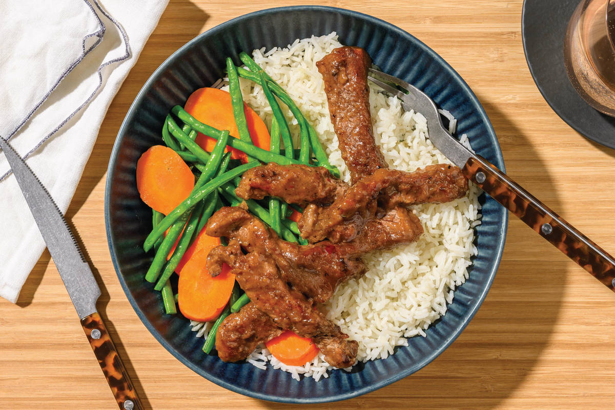 Asian Spiced Beef & Veggie Stir-Fry