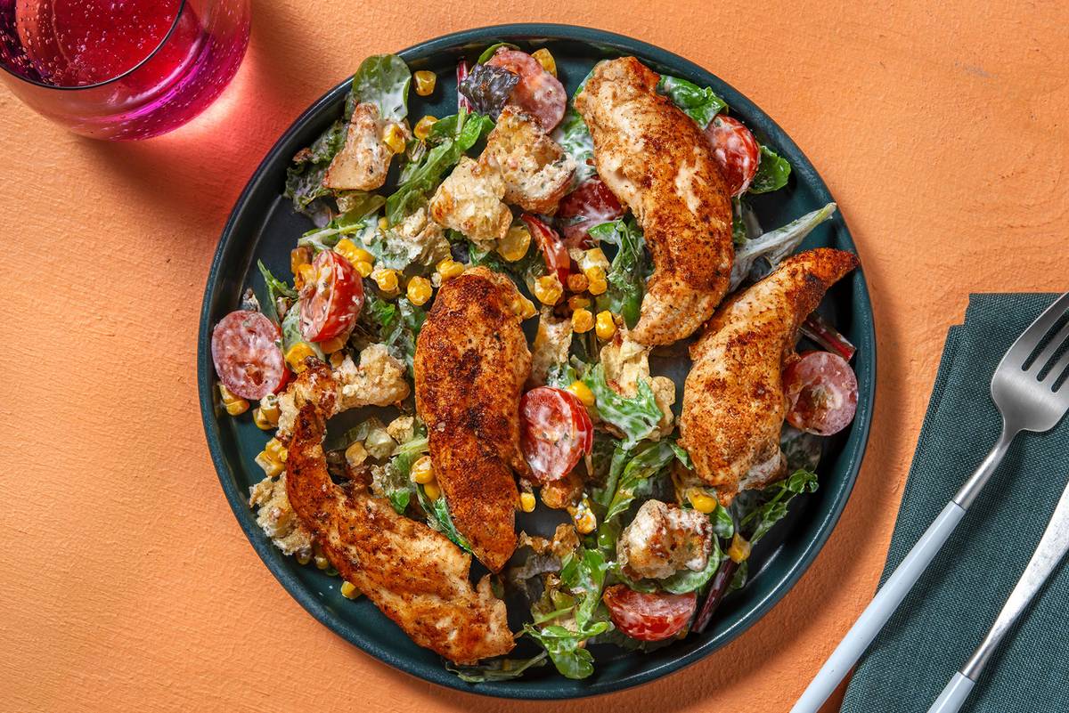 Quick Ranch Double Chicken Salad