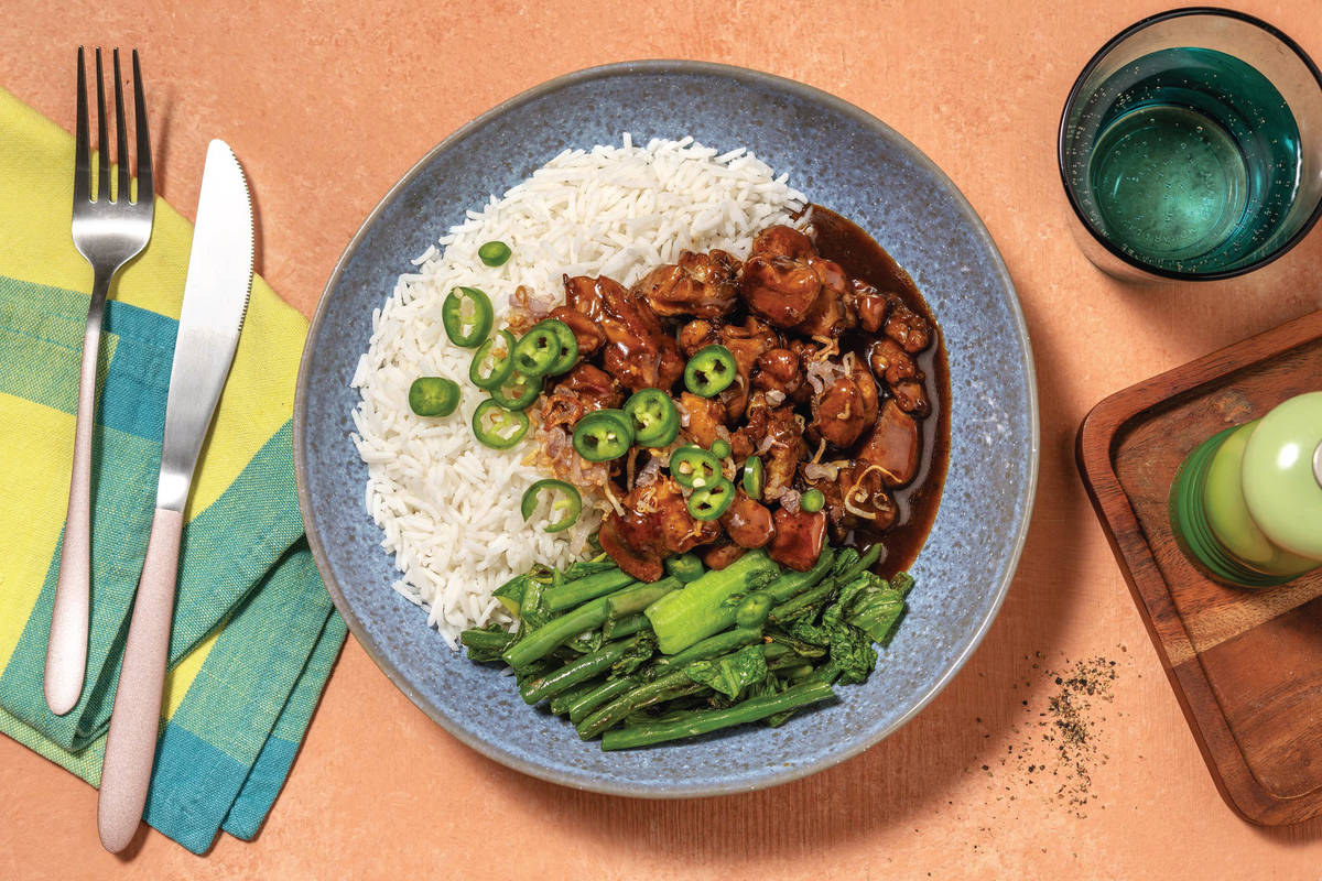 Double Sticky Sweet & Sour Tamarind Chicken