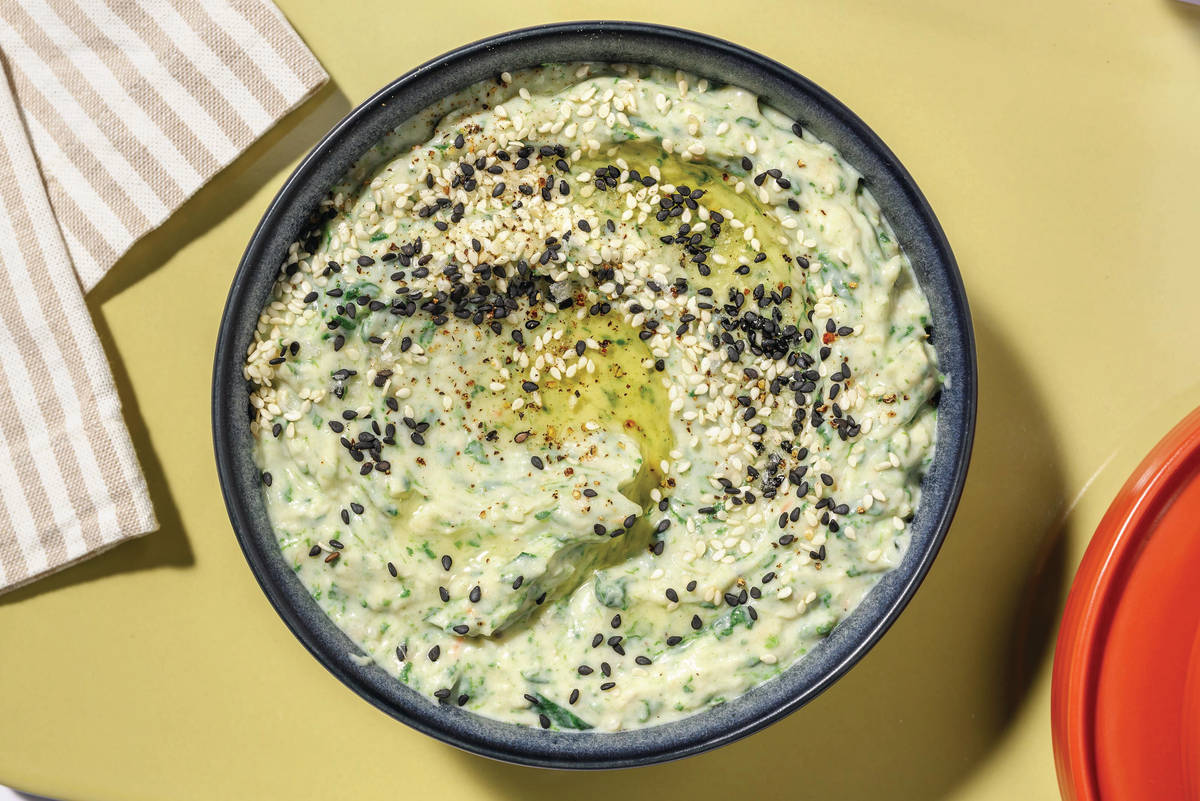 Spinach, Ricotta & White Bean Dip