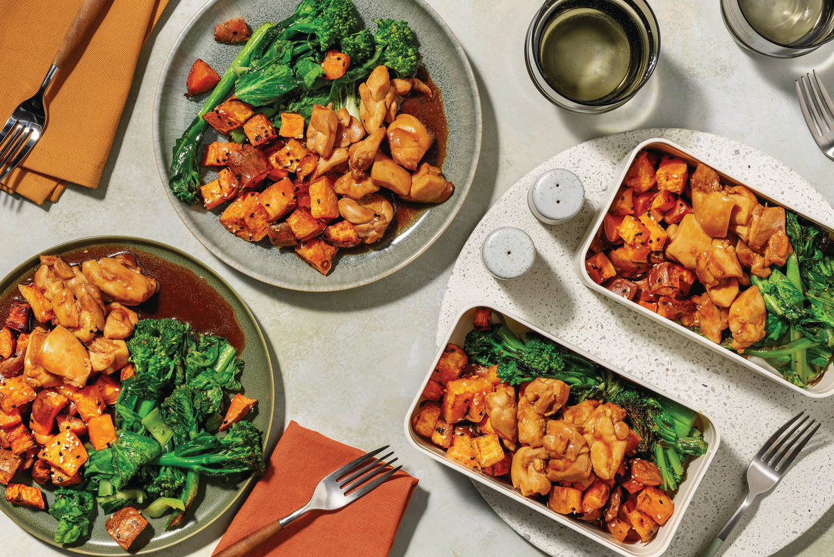 Teriyaki Chicken & Lime Asian Greens