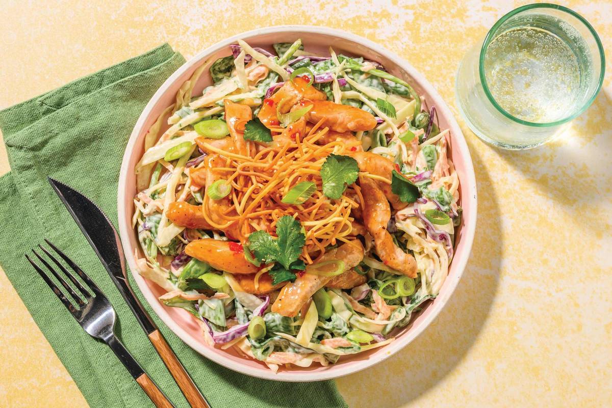 HelloHero: Quick Spiced Plant-Based Mince & Crunchy Noodles