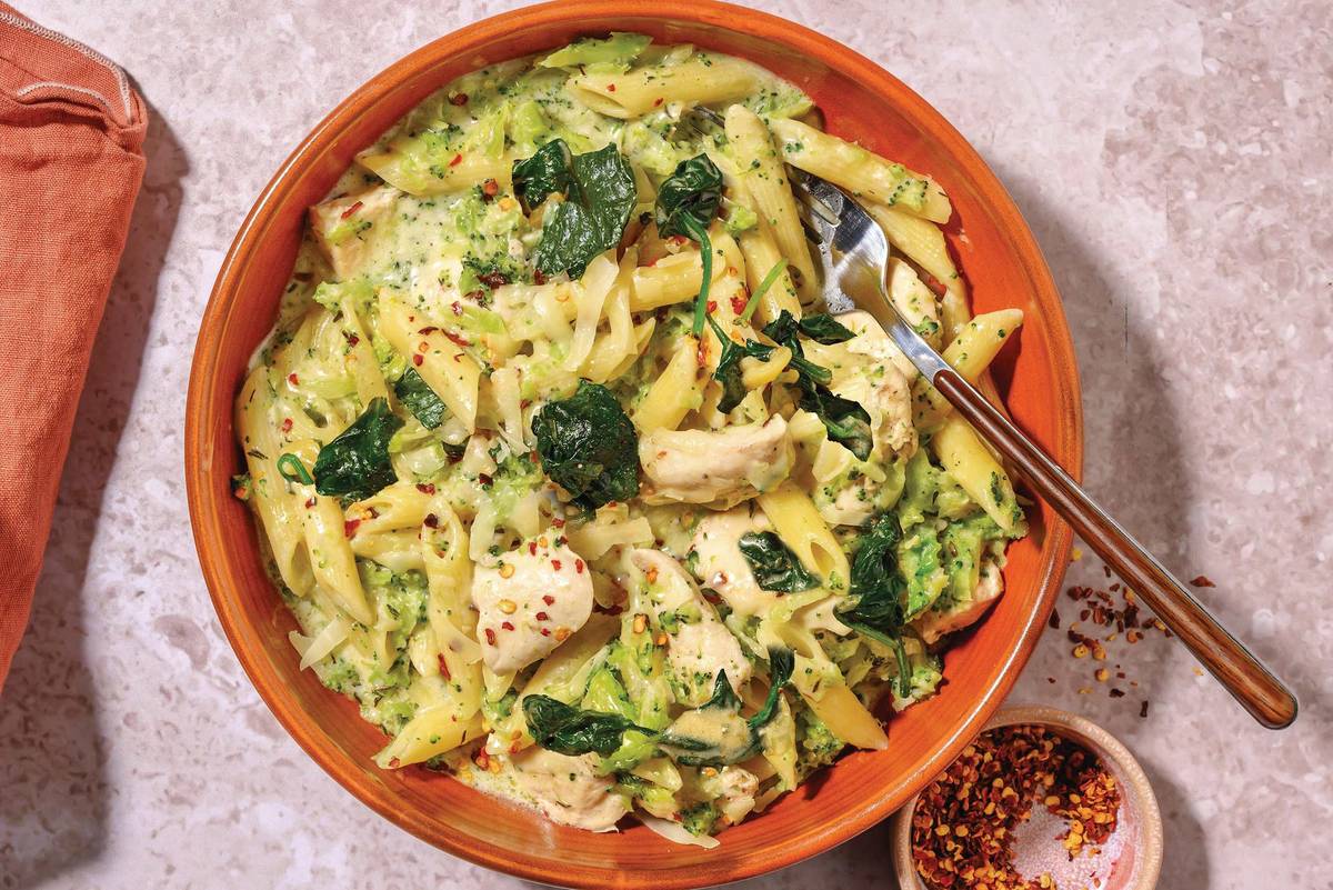 Nonna's Creamy Chicken & Broccoli Pasta