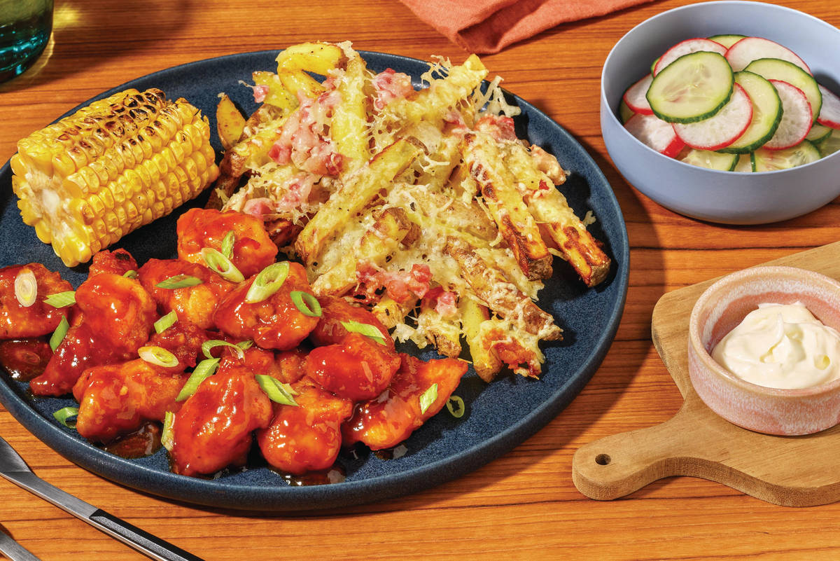 Sweet & Sticky Korean Fried Chicken