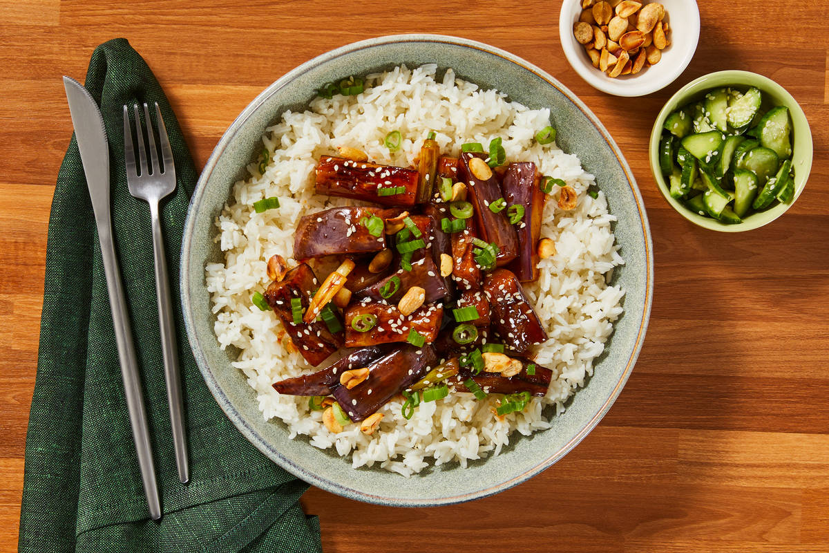 Spicy Szechuan Eggplant 