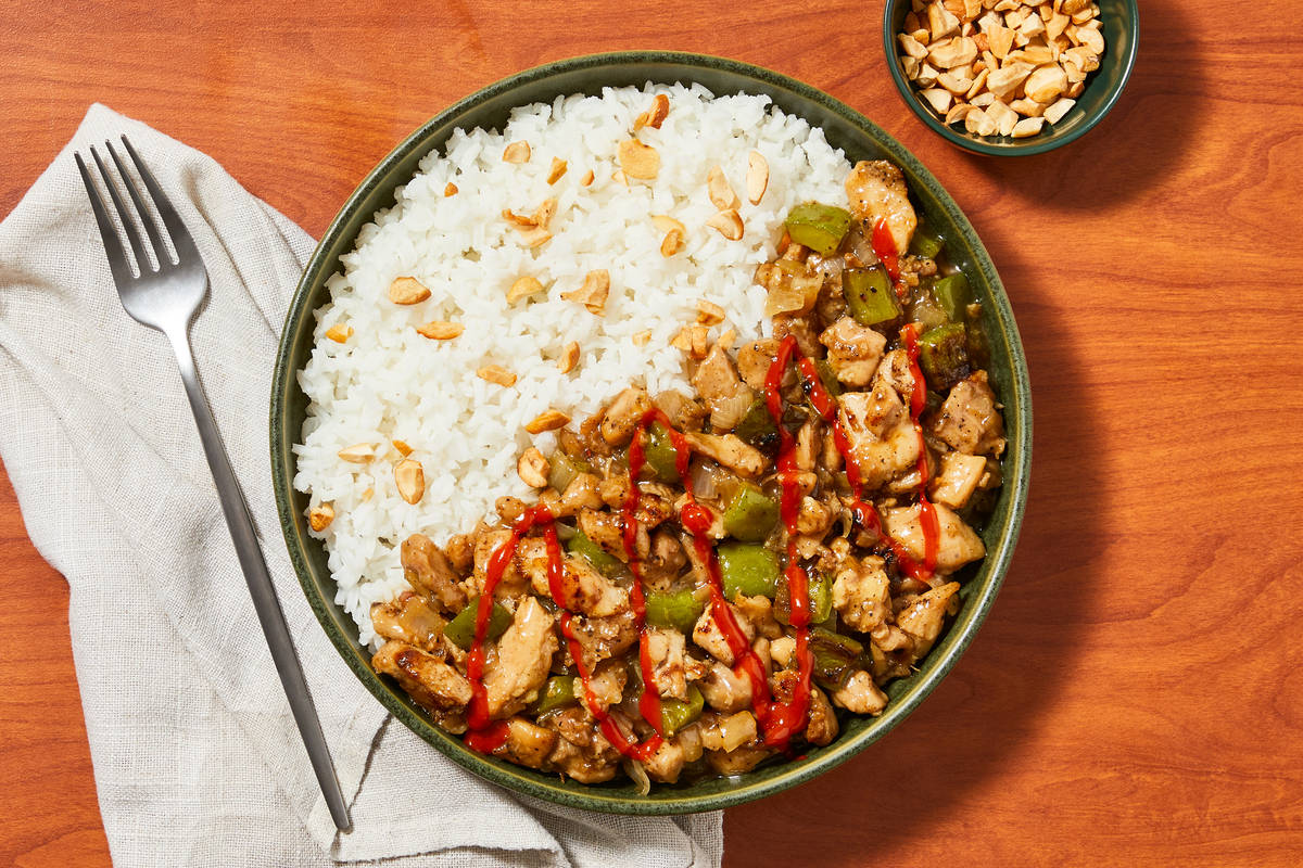 Orange Chicken & Bell Pepper Stir-Fry