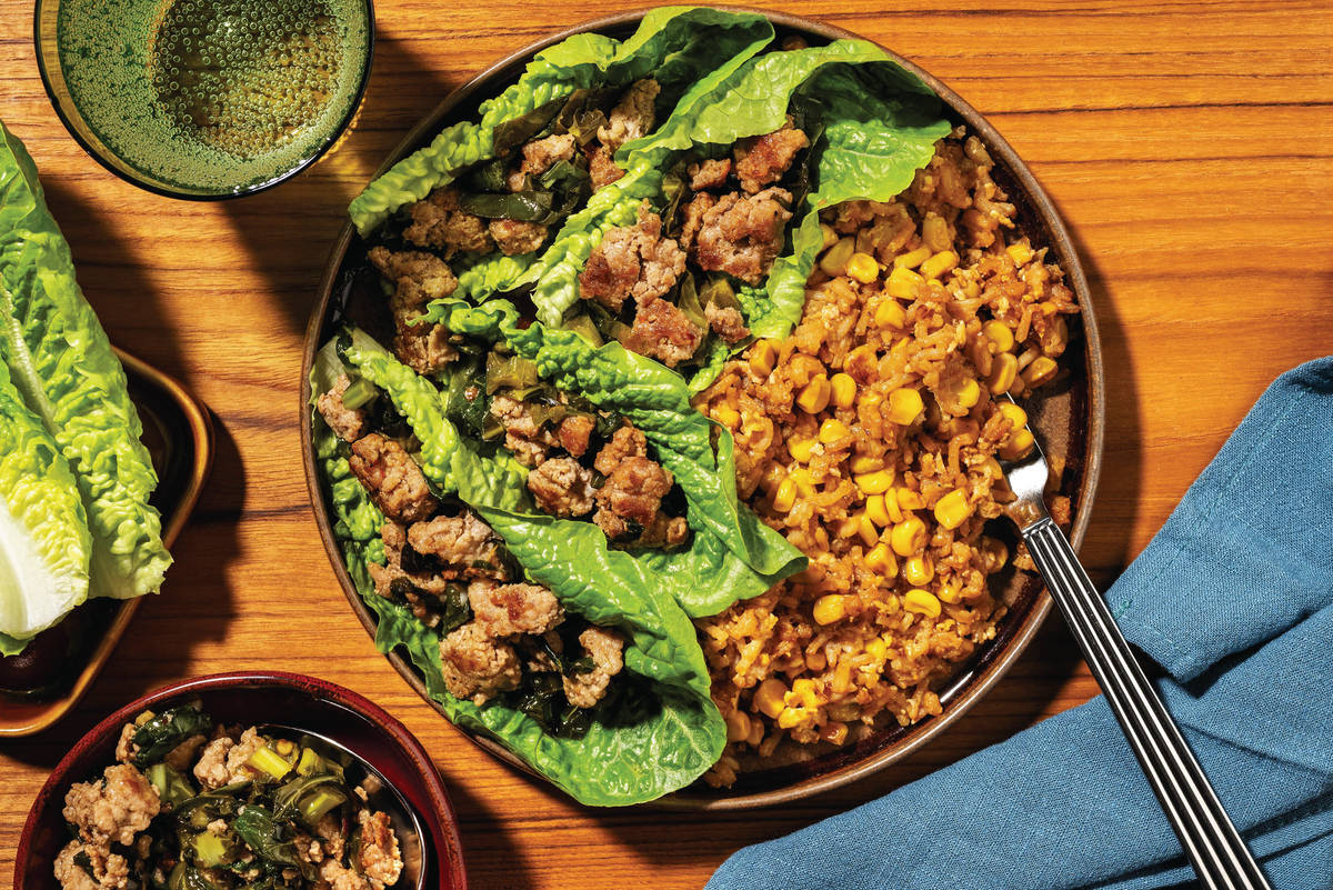 Sweet Chilli Beef Lettuce Cups