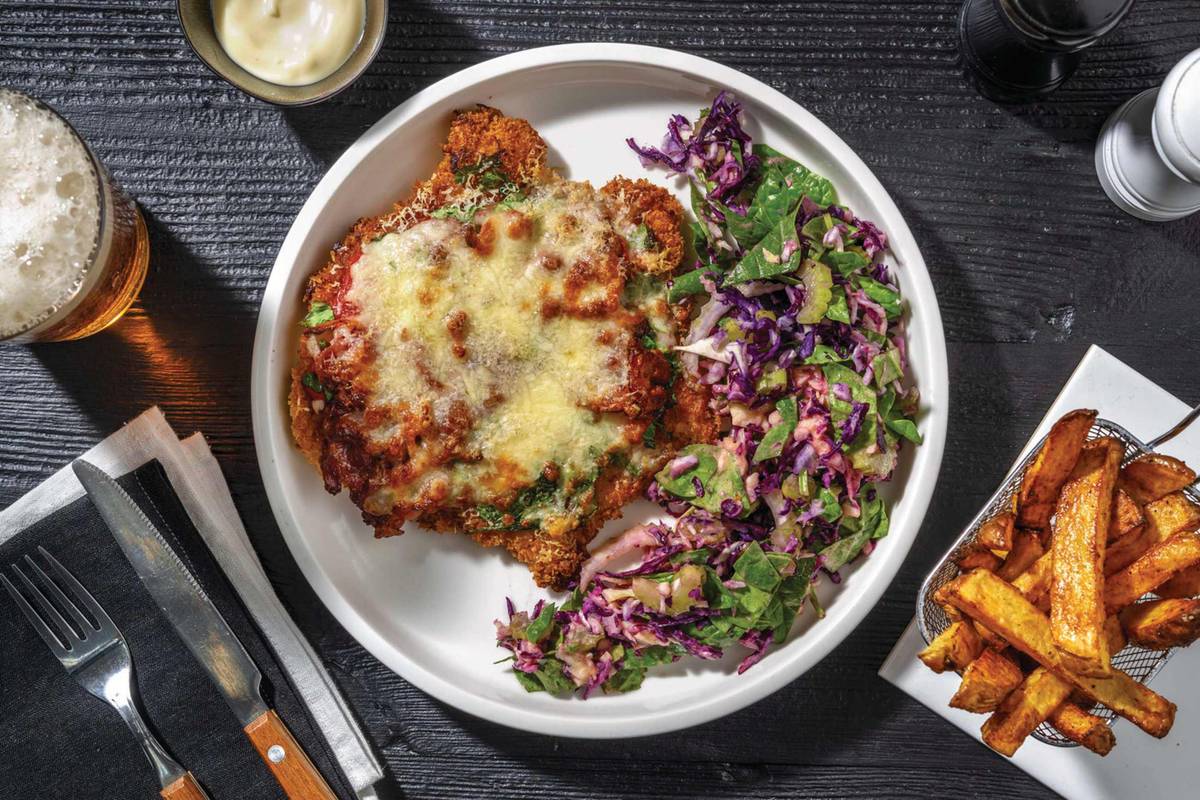 Two-Cheese Chicken & Bacon Parmigiana