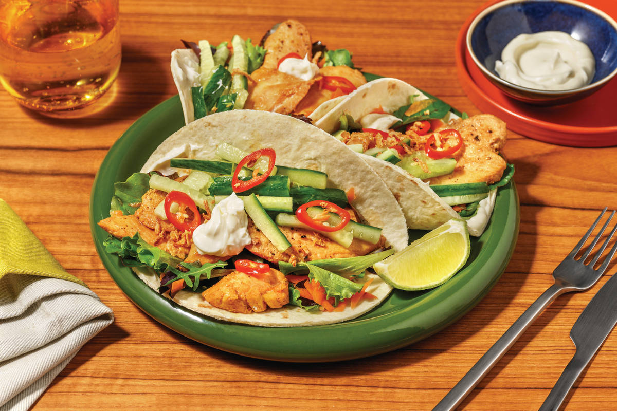 Korean-Style Beef Tacos